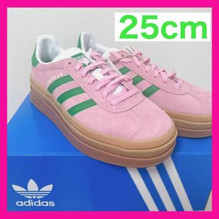 アディダス(adidas)の☆人気商品☆アディダス ガゼルボールド ピンク 25cm スニーカー(スニーカー)