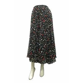 レッドヴァレンティノ(RED VALENTINO)の【未使用】【新古品】RED VALENTINO レッドヴァレンティノ スカート レディ―ス ブラック　ロングスカート　38サイズ　ウエストゴム　春夏(その他)