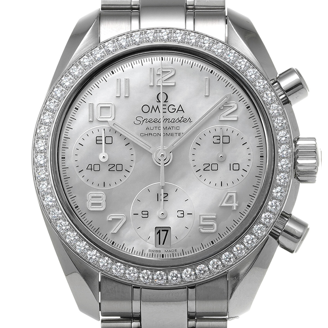OMEGA(オメガ)の中古 オメガ OMEGA 324.15.38.40.05.001 ホワイトシェル レディース 腕時計 レディースのファッション小物(腕時計)の商品写真