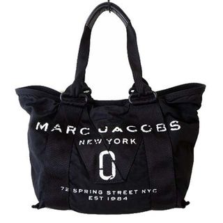 マークジェイコブス(MARC JACOBS)のマークジェイコブス トートバッグ ショルダーバッグ ナイロン キャンバス 黒 鞄(トートバッグ)