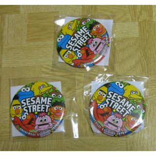 SESAME STREET - 非売品　USJ　セサミストリート　缶バッジ　3個セット