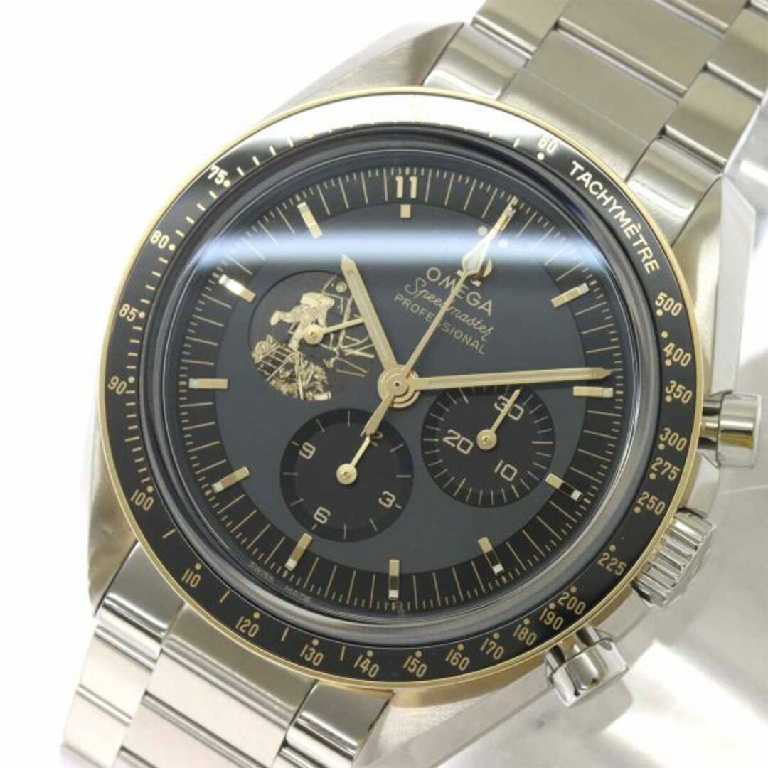 OMEGA(オメガ)のオメガ OMEGA スピードマスター ムーンウォッチ コンビ アポロ11号 50周年記念 310 20 42 50 01 001 6969本限定 Speedmaster VLP 90220094 メンズの時計(腕時計(アナログ))の商品写真