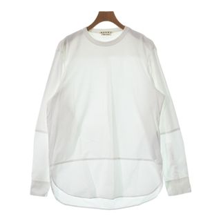 マルニ(Marni)のMARNI マルニ Tシャツ・カットソー 50(XL位) 白 【古着】【中古】(Tシャツ/カットソー(半袖/袖なし))