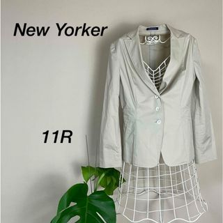 NEWYORKER - 【美品】New Yorker　テーラード ジャケット　サマー　ストレッチ製品