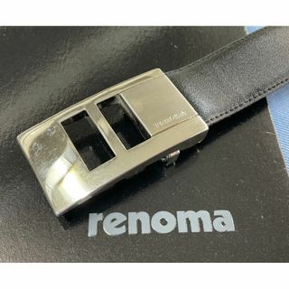 レノマ(RENOMA)のレノマ　renoma　バックル 02　シルバー　サンプル見本　未使用　1点もの(ベルト)