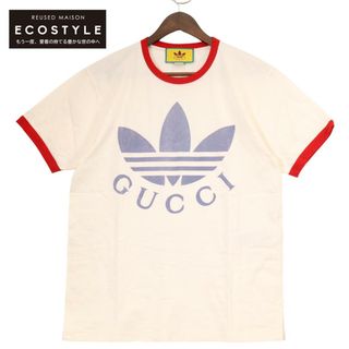 グッチ(Gucci)のグッチ ×ｱﾃﾞｨﾀﾞｽ 702612 ﾛｺﾞﾌﾟﾘﾝﾄ Tｼｬﾂ S(その他)