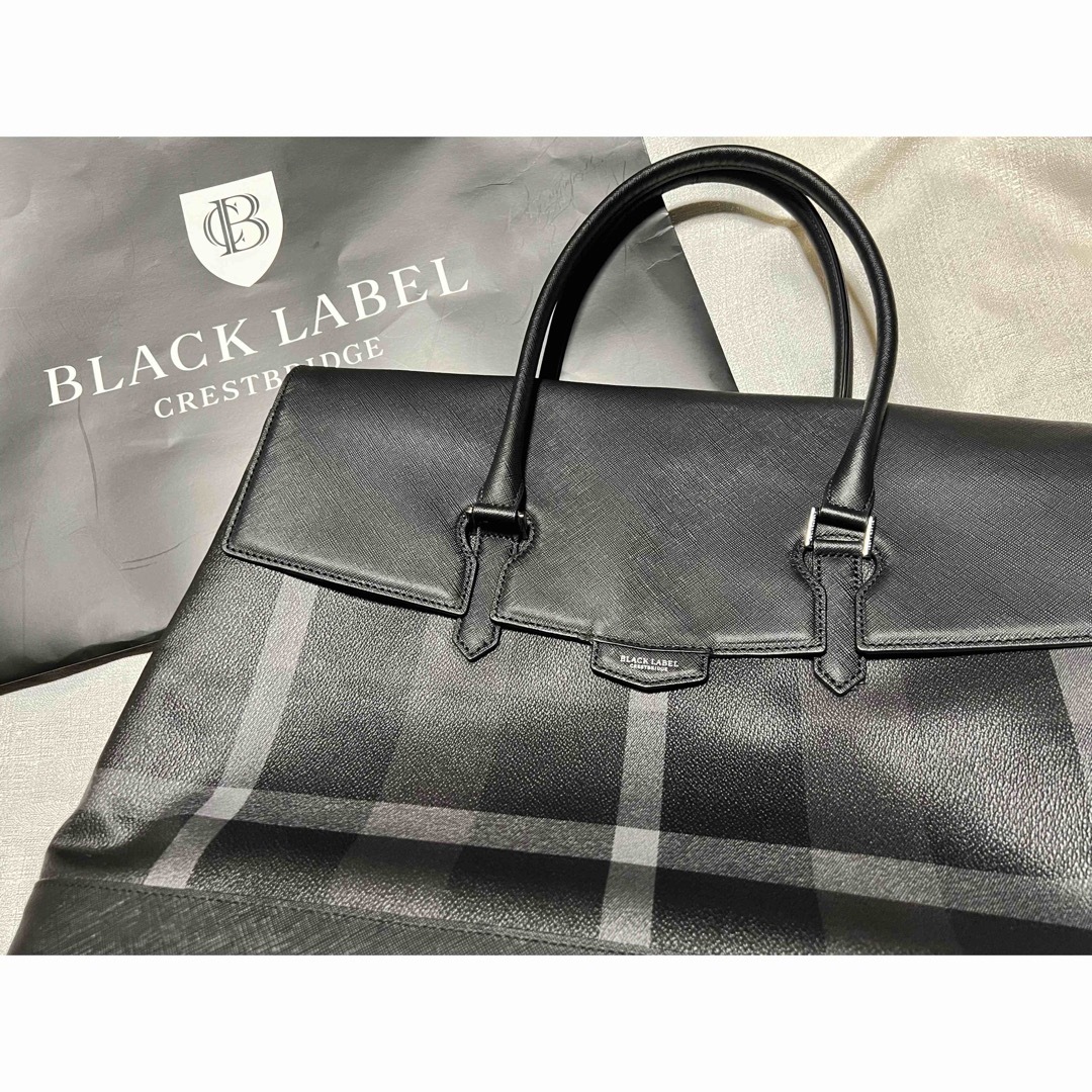 BLACK LABEL CRESTBRIDGE(ブラックレーベルクレストブリッジ)の新品未使用　ブラックレーベル　クレストブリッジ　トートバッグ メンズのバッグ(トートバッグ)の商品写真