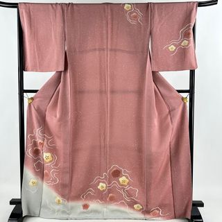 訪問着 身丈169cm 裄丈67.5cm 正絹 秀品 【中古】(着物)