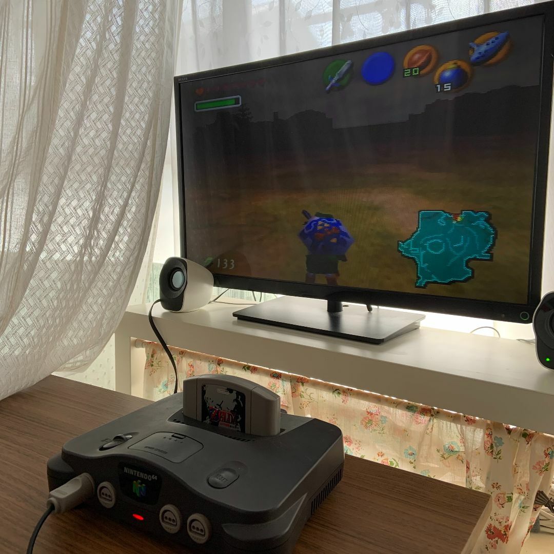 ゼルダの伝説 時のオカリナ、ムジュラの仮面／ニンテンドー64 ソフト エンタメ/ホビーのゲームソフト/ゲーム機本体(家庭用ゲームソフト)の商品写真