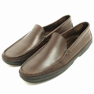 トッズ(TOD'S)のトッズ ヴァンプローファー ドライビングシューズ モカシン 8 茶 ■SM1(スリッポン/モカシン)