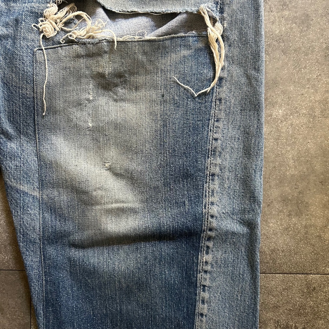 Levi's - 60s リーバイス501 BIG E デニム タイプモノ ボロ Levi's - 60s リーバイス501 BIG E デニム タイプモノ ボロ