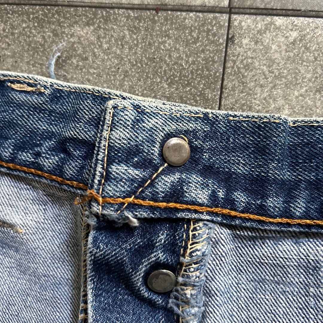 Levi's - 60s リーバイス501 BIG E デニム タイプモノ ボロ Levi's - 60s リーバイス501 BIG E デニム タイプモノ ボロ