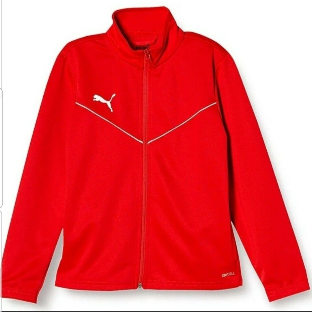 PUMA(プーマ)のPUMA　プーマ　140cm　ロゴマーク入　ジャージ　ジャケット　ジャンパー キッズ/ベビー/マタニティのキッズ服男の子用(90cm~)(ジャケット/上着)の商品写真