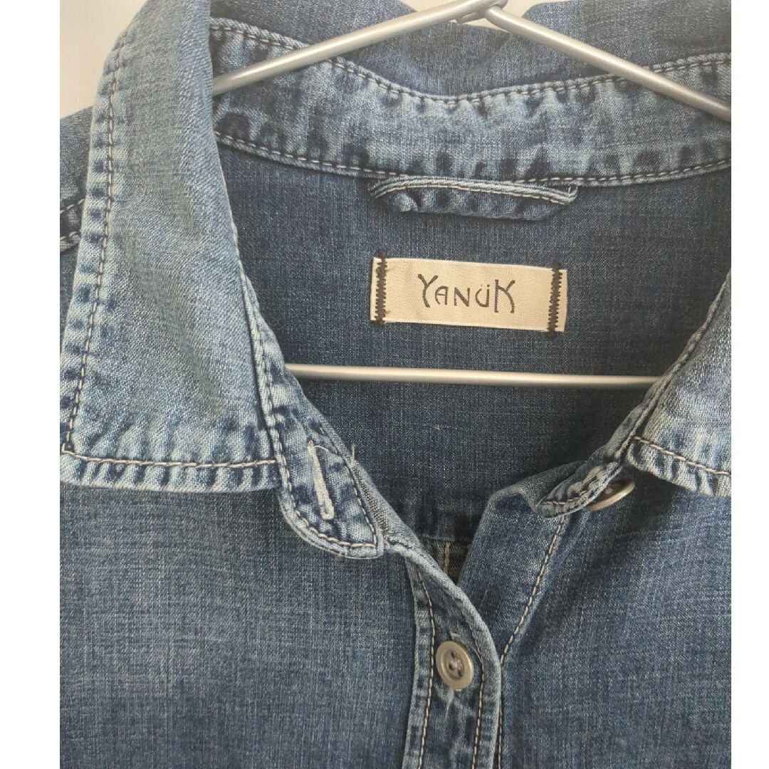 YANUK - デニムシャツの通販 by 。。。|ヤヌークならラクマ YANUK - デニムシャツの通販 by 。。。|ヤヌークならラクマ