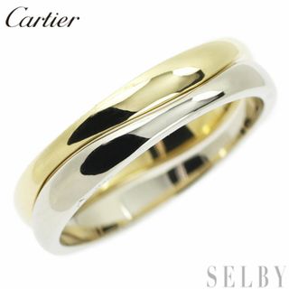 カルティエ(Cartier)のカルティエ K18YG/WG リング ラブミー 51号(リング(指輪))