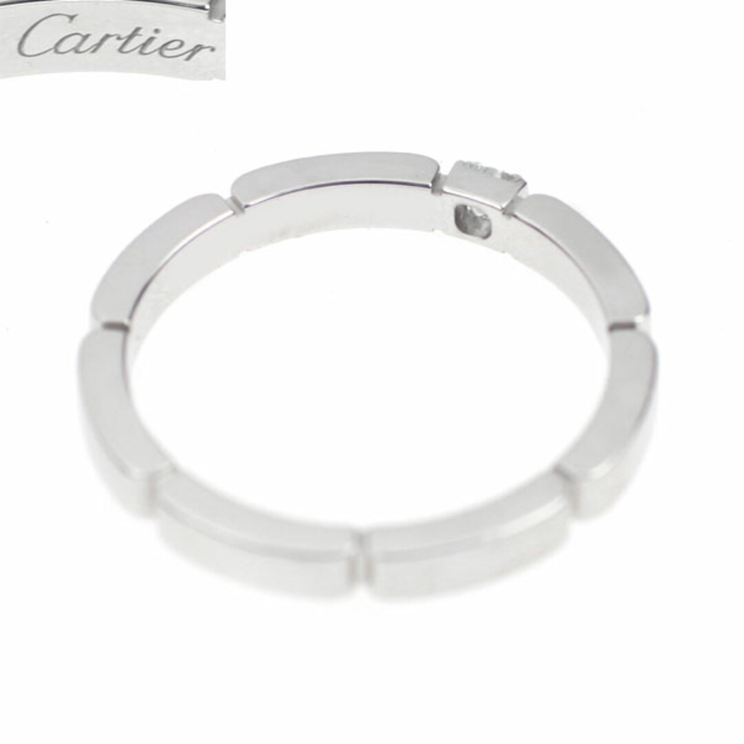 Cartier(カルティエ)のカルティエ K18WG ダイヤモンド リング マイヨンパンテール 56号 レディースのアクセサリー(リング(指輪))の商品写真