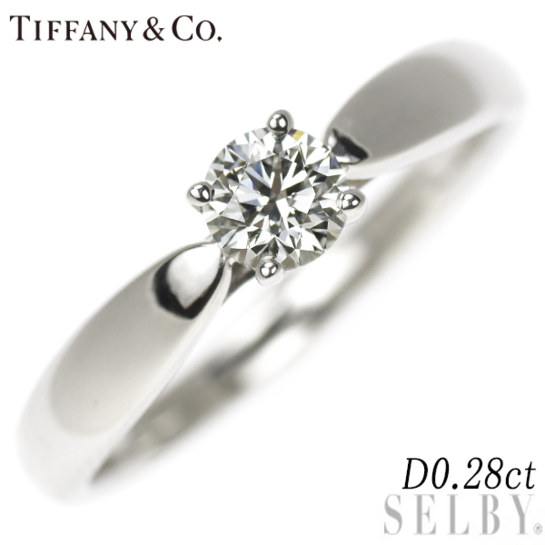 Tiffany & Co.(ティファニー)のティファニー Pt950 ダイヤモンド リング 0.28ct ハーモニー レディースのアクセサリー(リング(指輪))の商品写真