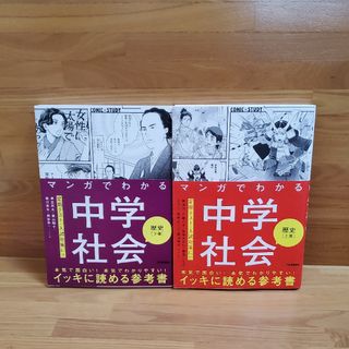 ガッケン(学研)のマンガでわかる中学社会　歴史(語学/参考書)