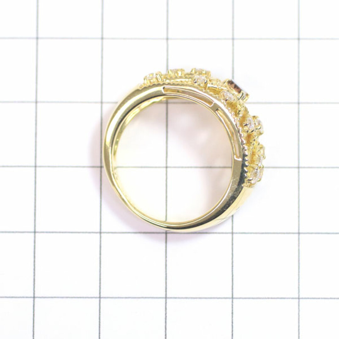 K18YG ダイヤモンド リング 0.45ct D0.55ct レディースのアクセサリー(リング(指輪))の商品写真