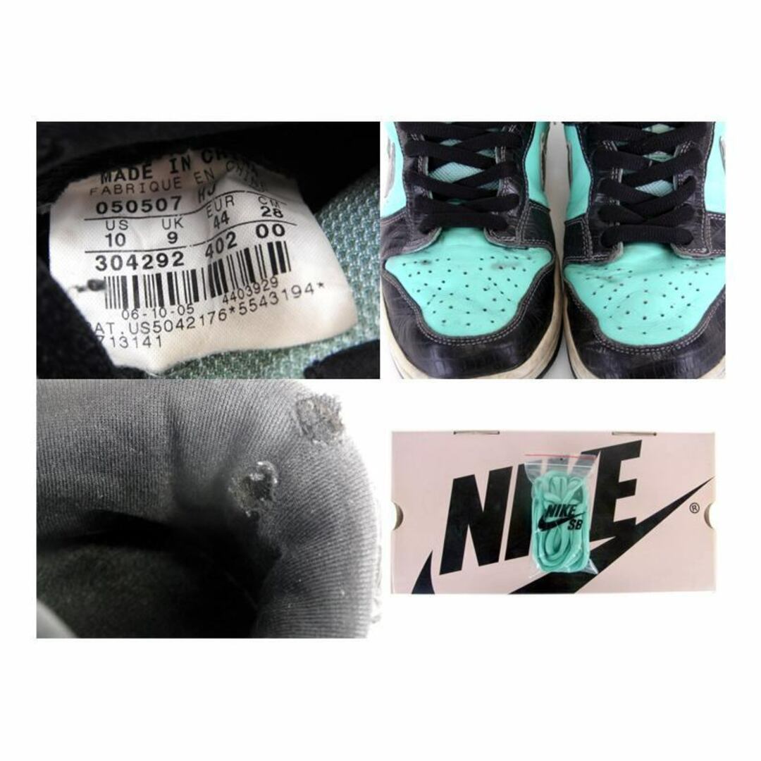 NIKE(ナイキ)のナイキ NIKE ■ 【 SB DUNK LOW Diamond Suppil Co. Tiffany 304292 402 】 エスビー ダンク ロー ダイヤモンド サプライ ローカット スニーカー　f20195 メンズの靴/シューズ(スニーカー)の商品写真