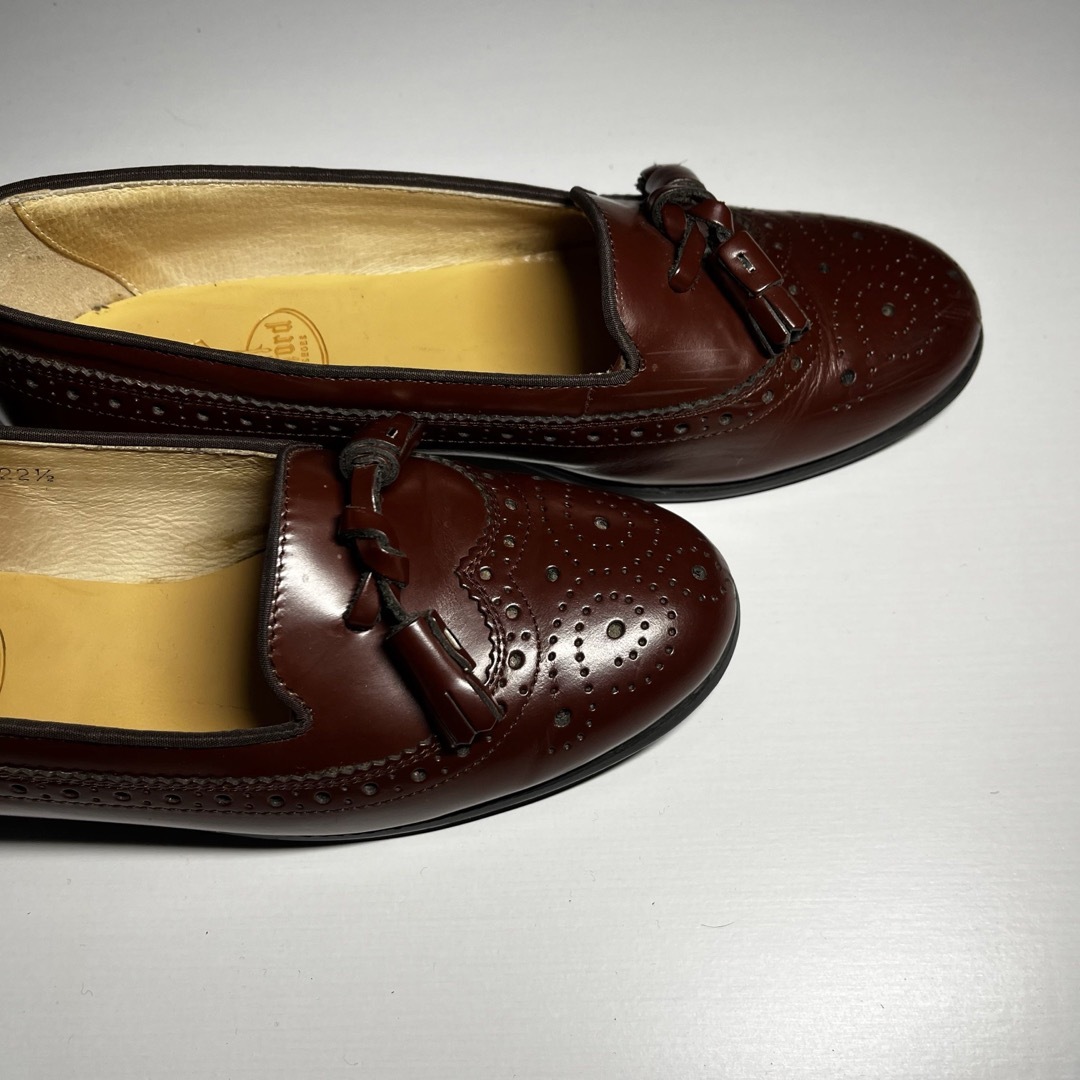 KENFORD ケンフォード タッセルローファー ウイングチップ レディースの靴/シューズ(ローファー/革靴)の商品写真