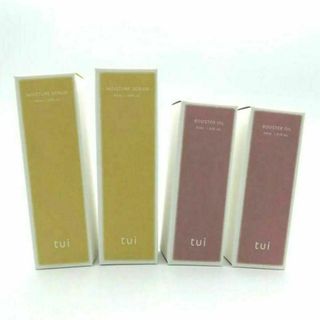 2セット tuiブースターオイル30ml＆モイスチャーセラム50ml(ブースター/導入液)