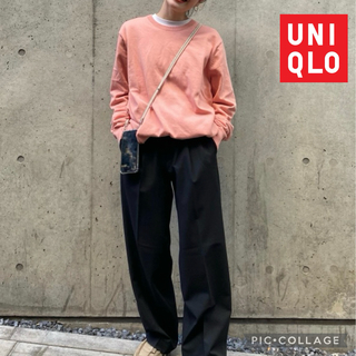 ユニクロ(UNIQLO)のUNIQLO ウォッシャブルコットンクルーネックセーター(ニット/セーター)
