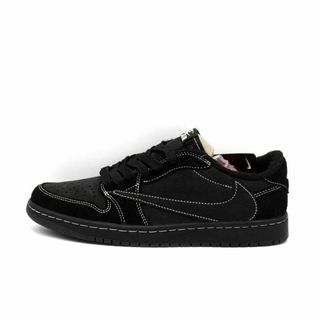 ナイキ(NIKE)のナイキ NIKE × トラヴィス スコット Travis Scott ■ 【 AIR JORDAN 1 LOW OG Black Phantom DM7866 001 】 エア ジョーダン 1 ロー ブラック ファントム スニーカー　n5138(スニーカー)