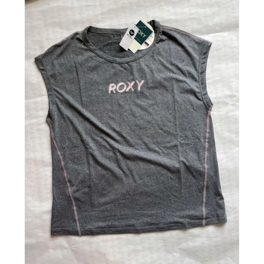 Roxy(ロキシー)の【タグ付未使用ROXYレディースタンクトップラッシュガードフィットネスウェア水陸 スポーツ/アウトドアのトレーニング/エクササイズ(ヨガ)の商品写真