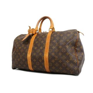 ルイヴィトン(LOUIS VUITTON)の【4ge4636】ルイヴィトン ボストンバッグ/モノグラム/キーポル45/M41428/ブラウン【中古】メンズ/レディース/ユニセックス(ボストンバッグ)