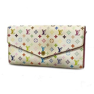 ルイヴィトン(LOUIS VUITTON)の★SALE 【4ge4656】ルイヴィトン 長財布/モノグラム・マルチカラー/ポルトフォイユサラ/M60667/ブロン/リッチ【中古】レディース(財布)