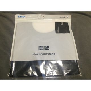 アレキサンダーワン(Alexander Wang)のユニクロ　エアリズム　alexanderwang シームレスT 半袖　S 黒(Tシャツ(半袖/袖なし))