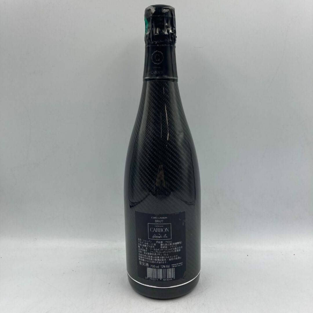 カーボン ブリュット 750ml 12％ CARBON【A4】 食品/飲料/酒の酒(シャンパン/スパークリングワイン)の商品写真