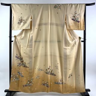 訪問着 身丈161.5cm 裄丈66cm 正絹 秀品 【中古】(着物)