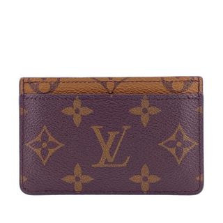 ルイヴィトン(LOUIS VUITTON)のルイヴィトン LOUIS VUITTON カードケース
 モノグラム リバース ポルトカルトサーンプル M69161 ブラウン(パスケース/IDカードホルダー)