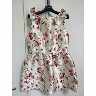 レッドヴァレンティノ(RED VALENTINO)のレッドヴァレンティノ　チュニックドレス花柄 ノースリーブレディース(ミニワンピース)