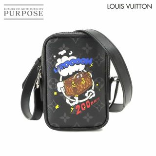 ルイヴィトン(LOUIS VUITTON)の未使用 展示品 ルイ ヴィトン LOUIS VUITTON モノグラム エクリプス ダヌーヴ PPM ショルダー バッグ ブラック M45928 RFID VLP 90228333(ショルダーバッグ)