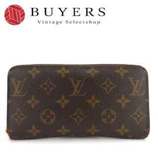 ルイヴィトン(LOUIS VUITTON)の【中古】 ルイ・ヴィトン 長財布 ジッピーウォレット M60017 モノグラムキャンバス ブラウン ゴールド金具 ラウンドファスナー 普段使い 小物 レディース メンズ LOUIS VUITTON(財布)