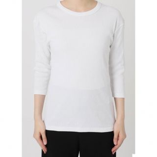 ドゥーズィエムクラス(DEUXIEME CLASSE)の新品　Deuxieme Classe *dignity Tシャツ　ホワイト(カットソー(長袖/七分))