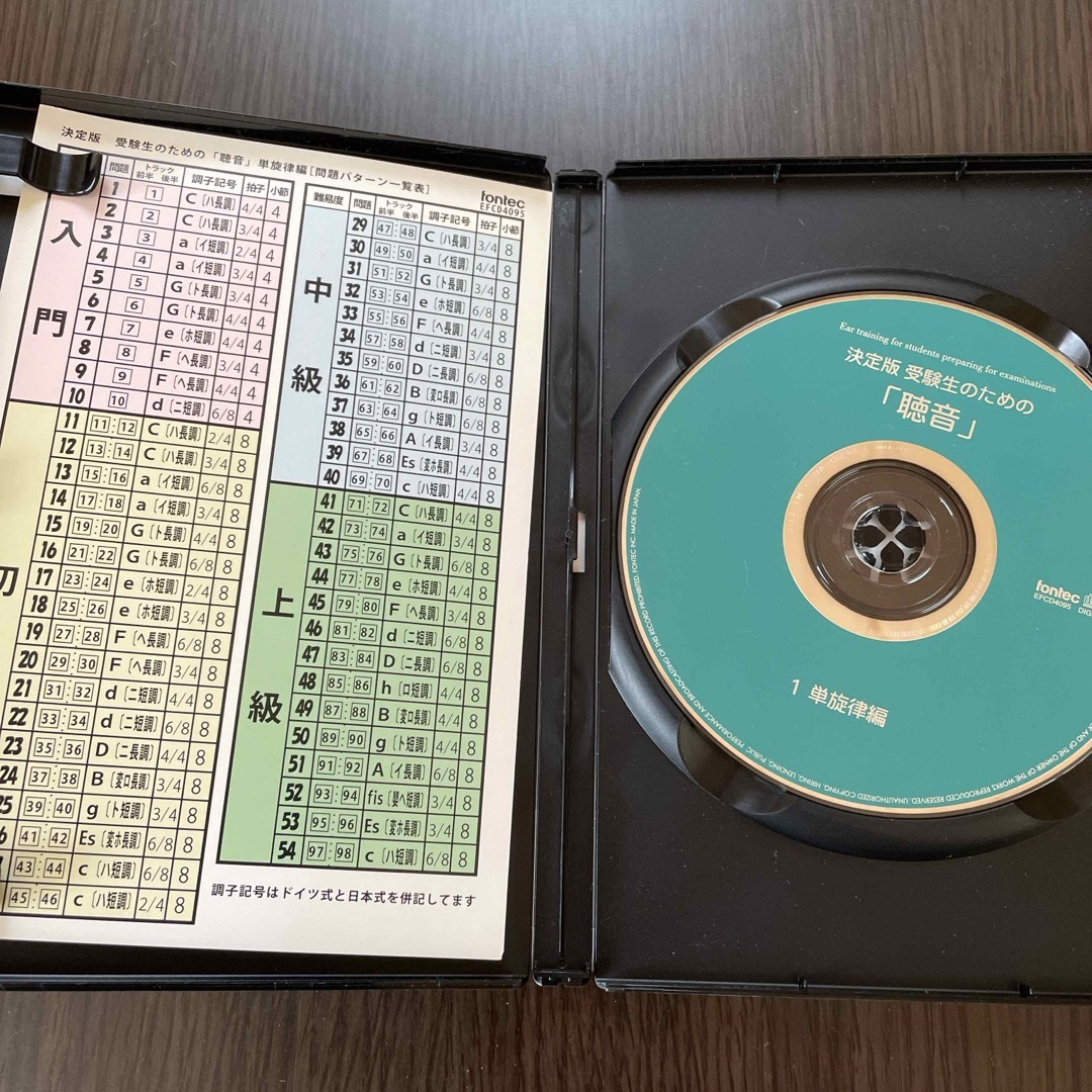 【決定版】受験生のための「聴音」　CD＋問題集付1《単旋律編》 エンタメ/ホビーの本(語学/参考書)の商品写真