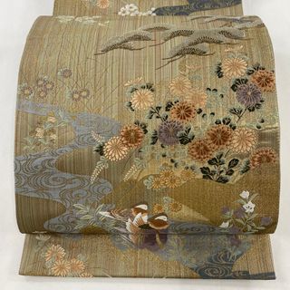 袋帯 美品 秀品 六通 正絹 【中古】(帯)