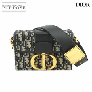 クリスチャンディオール(Christian Dior)の新品同様 クリスチャン ディオール Christian Dior オブリーク 30 モンテーニュ ボックス ショルダー バッグ レザー キャンバス VLP 90228381(ショルダーバッグ)