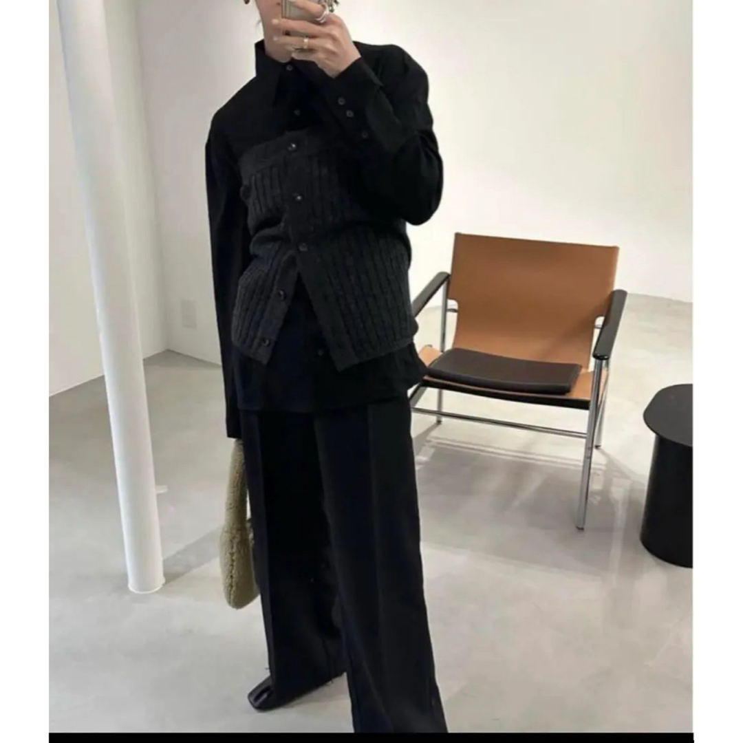 TODAYFUL(トゥデイフル)のTODAYFUL トゥデイフル / Knit Layered Trousers  レディースのパンツ(カジュアルパンツ)の商品写真