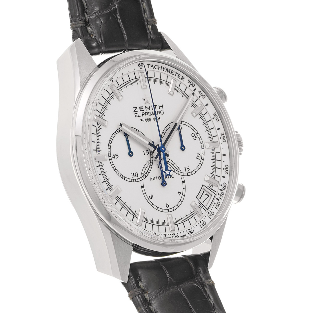 ZENITH(ゼニス)の中古 ゼニス ZENITH 03.2080.400/01.C494 ホワイト メンズ 腕時計 メンズの時計(腕時計(アナログ))の商品写真