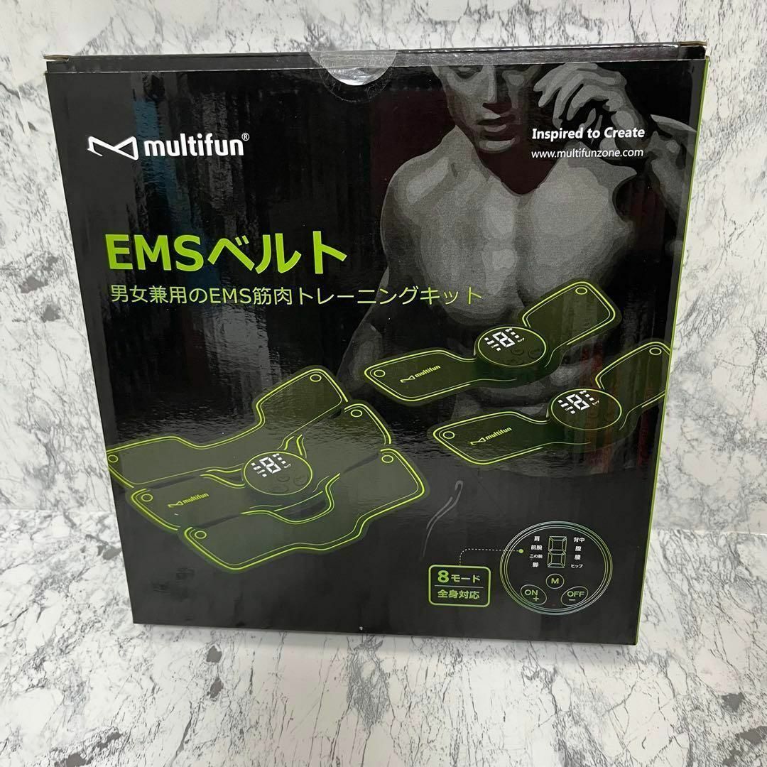 腹筋ベルト 腹筋 ダイエット 腹筋パッド EMS ems 腹筋トレーニング コスメ/美容のダイエット(エクササイズ用品)の商品写真