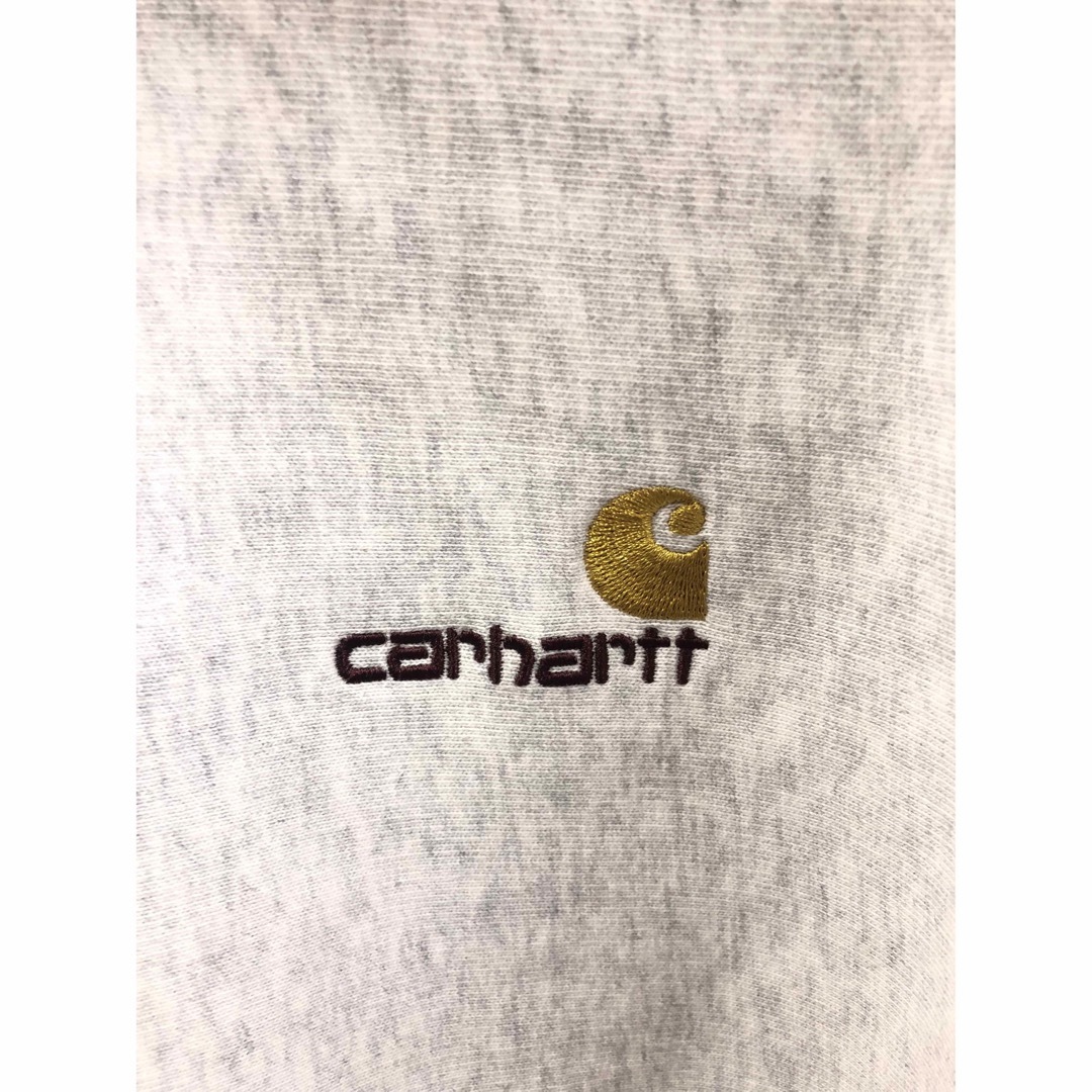 carhartt(カーハート)のCarhartt WIP  ハーフジップアメリカンスクリプトスウェットシャツ メンズのトップス(スウェット)の商品写真