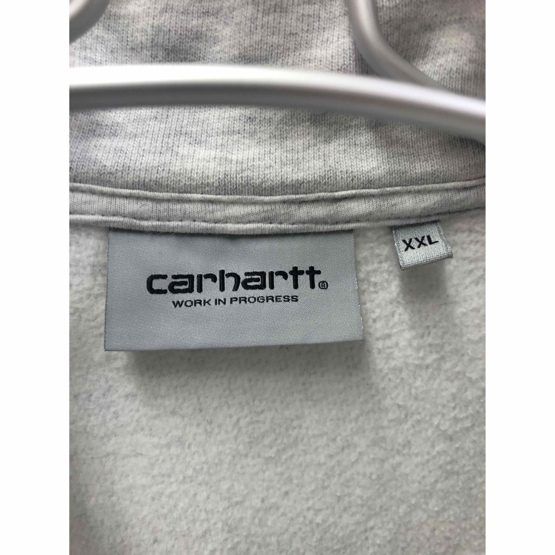 carhartt(カーハート)のCarhartt WIP  ハーフジップアメリカンスクリプトスウェットシャツ メンズのトップス(スウェット)の商品写真