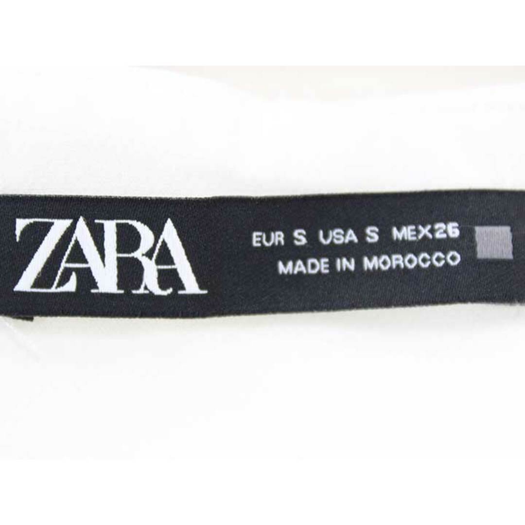 ZARA(ザラ)の【春物 新入荷】‡ZARA/ザラ‡ショートパンツ/ショート丈 ホワイト/白 レディース S【中古】 春夏 423042 レディースのパンツ(その他)の商品写真