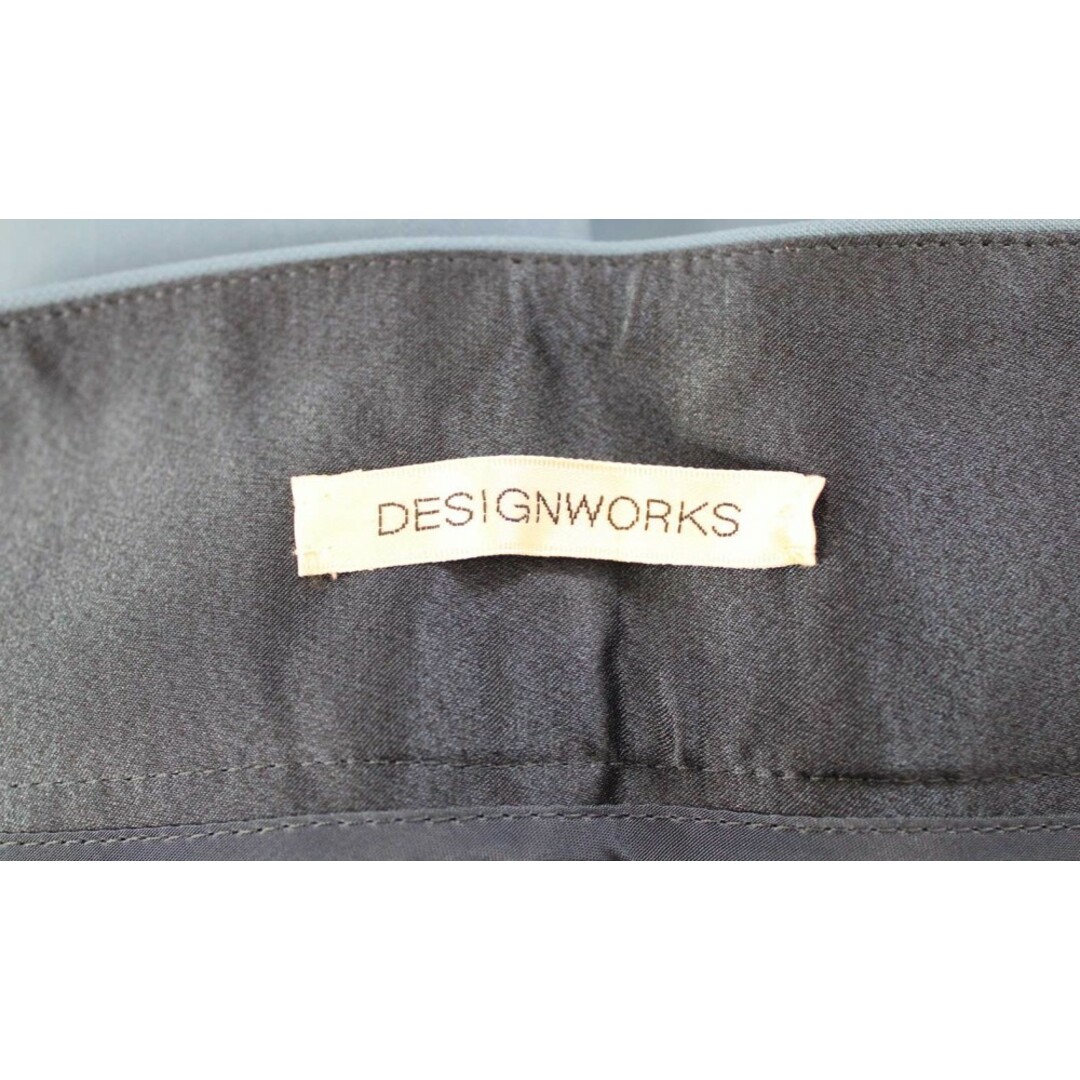 DESIGNWORKS(デザインワークス)の【新入荷】●DESIGNWORKS/デザインワークス●スラックス/ロングパンツ/長ズボン/十分丈 ブルー/青 レディース 36【中古】春夏秋冬 623042 レディースのパンツ(その他)の商品写真