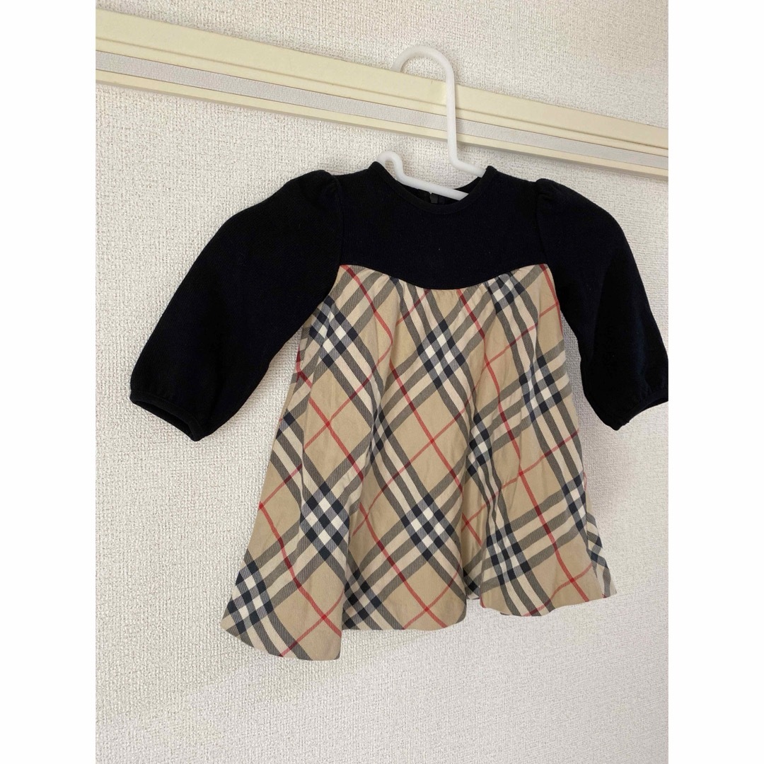 BURBERRY - バーバリーロンドン キッズワンピース80センチの通販 by